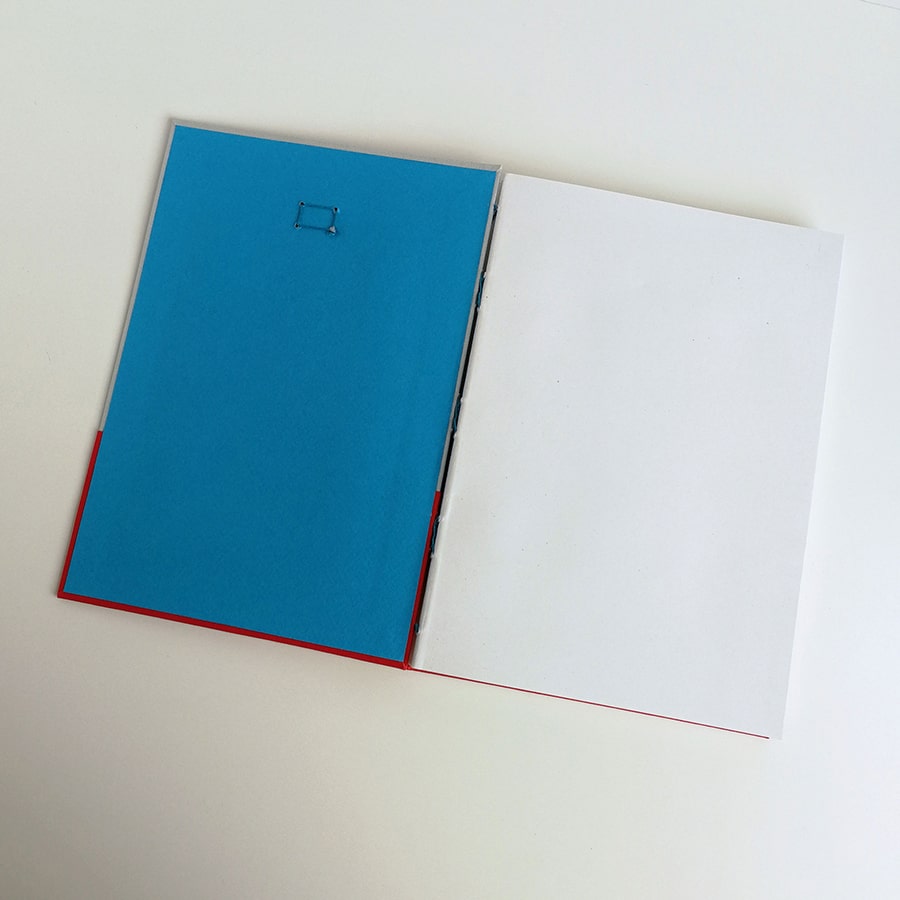 cuaderno mochila guarda azul