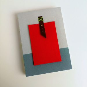 cuaderno mochila gris claro verde azulado