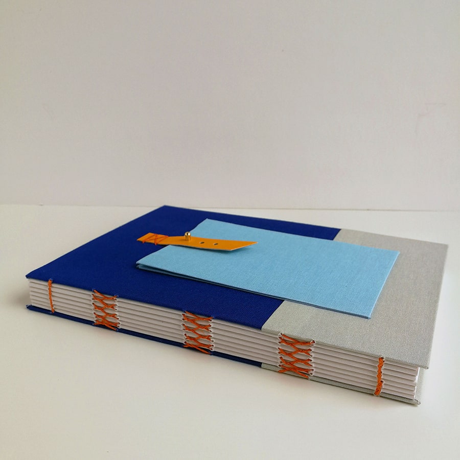 Cuaderno mochila azul noche gris claro a5 - Imagen 7