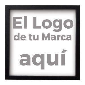 marco negro para logotipo